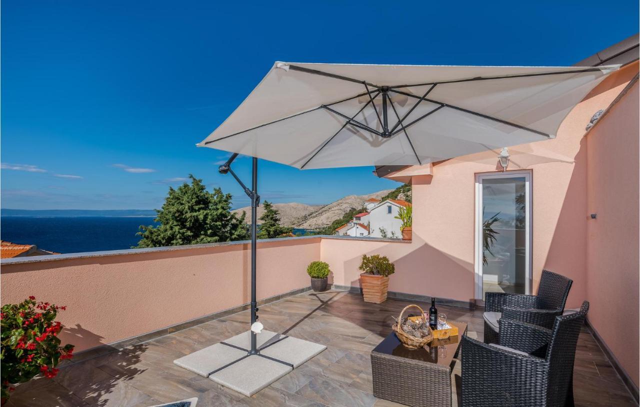 Beautiful Apartment In Stara Baska With Wifi Luaran gambar